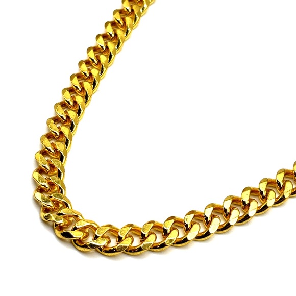 Cuban Link Chain Necklace (Gold) 9MM | Arthur Alan Jewelry - Picture 4 of 6